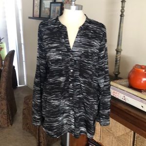 Calvin Klein long sleeve blouse